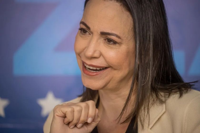 María Corina Machado: mi candidatura es un “reto al sistema” y un “desafío” al chavismo