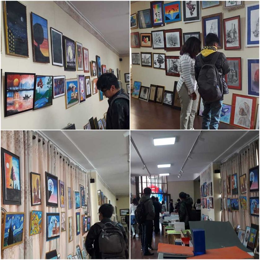 Estudiantes del Tomás Frías muestran su arte a la ciudad