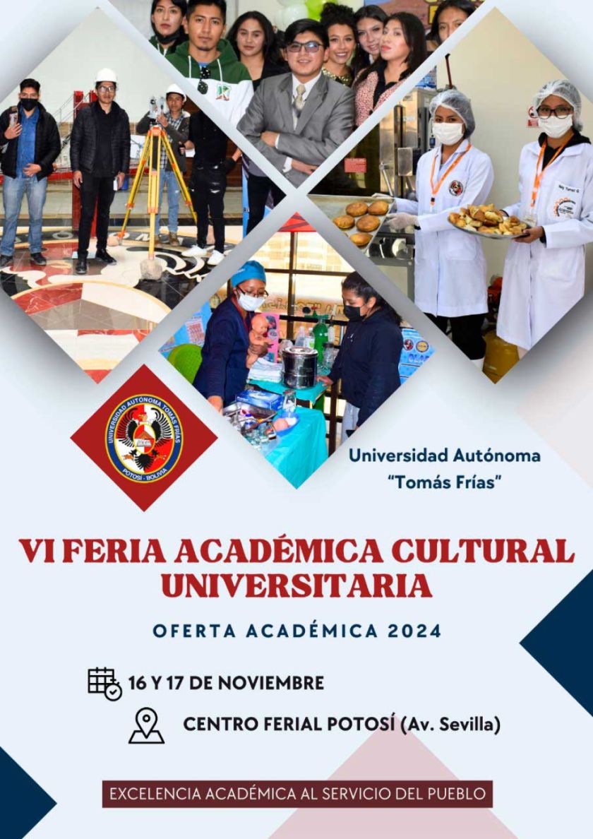 Feria académica de la UATF será en el Campo Ferial Sevilla
