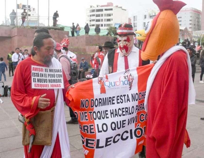 Perú tendrá hinchada en las graderías del Hernando Siles