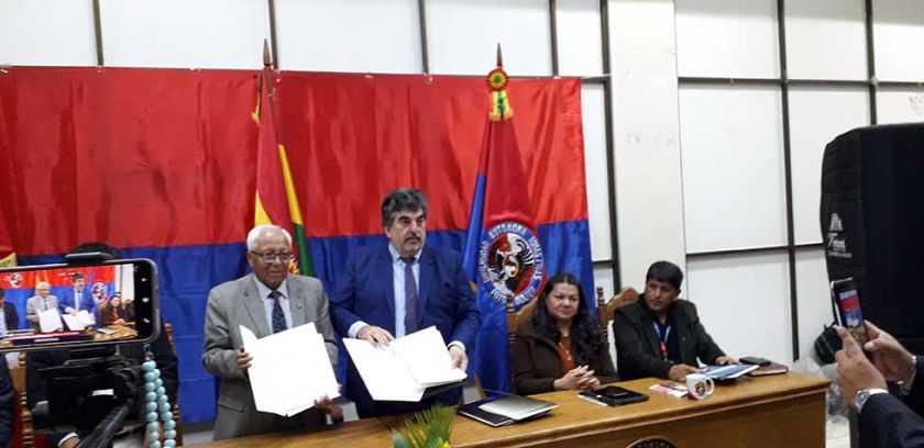 UATF y Uranium One Group firman convenio para investigación en evaporíticos