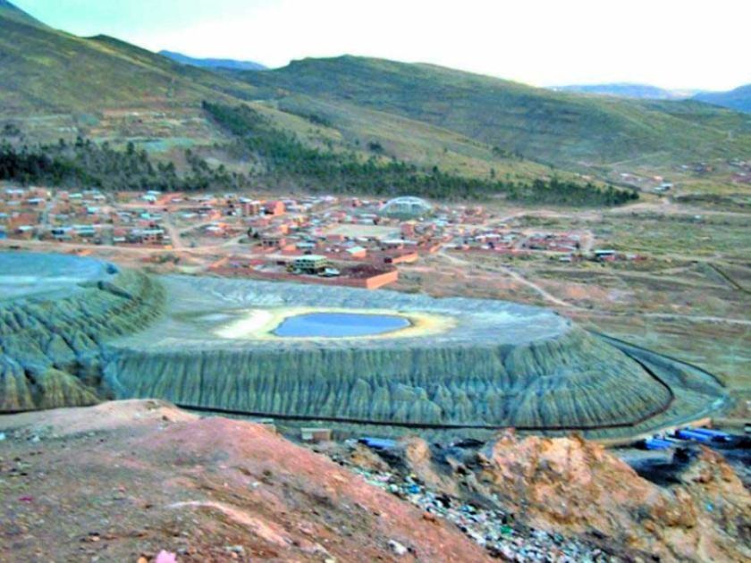 Empresa China retira el material del dique de colas de San Miguel