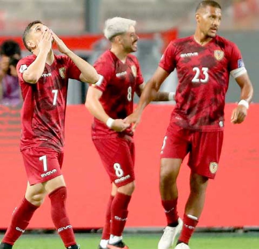 Llegó a Venezuela  la Vinotinto luego  de horas de espera