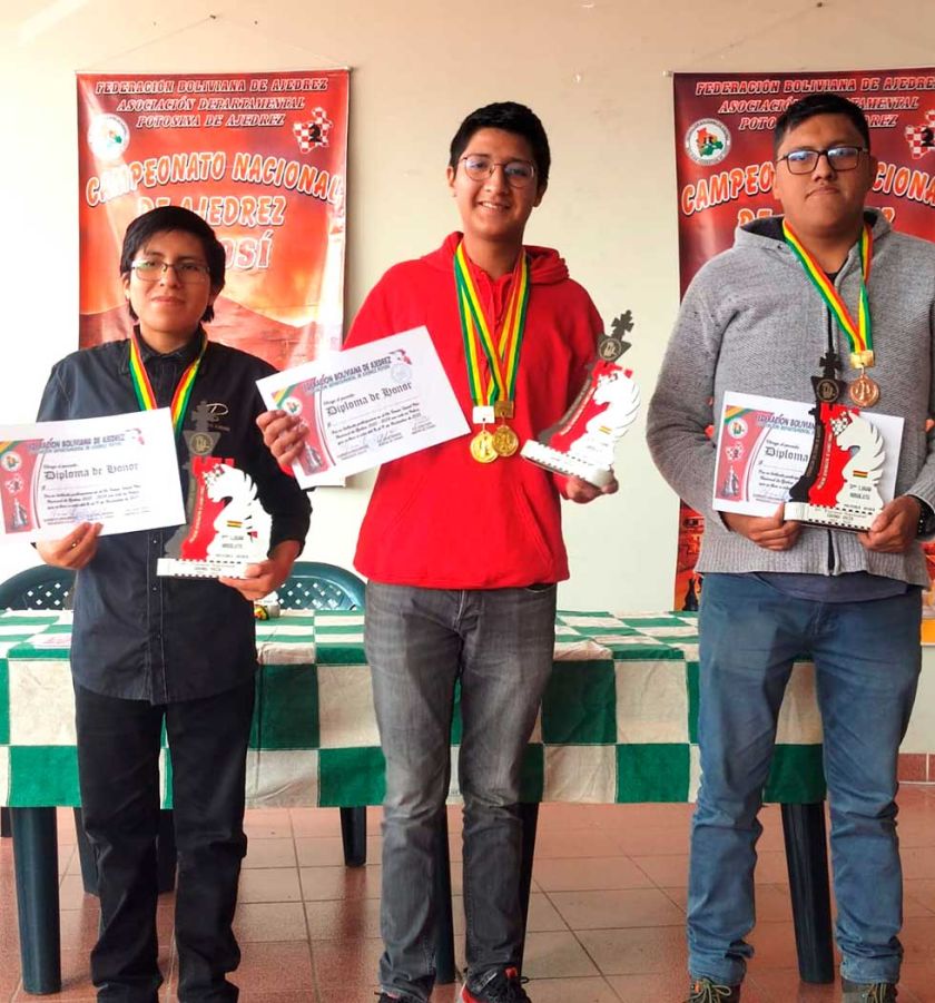 Potosinos consiguen medallas en torneo nacional mayores de ajedrez