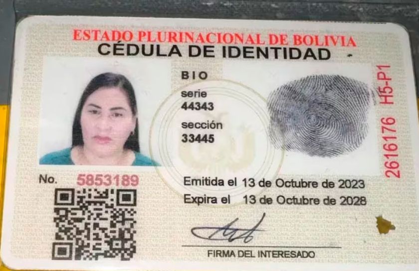 Caso ‘Reina’ del narco: Segip revela que presentó certificado de nacimiento