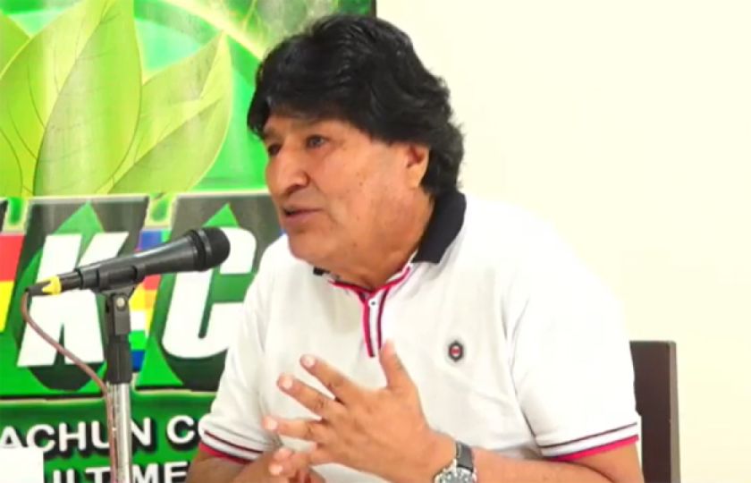 Evo Morales admite que la derecha puede ganar las elecciones del 2025