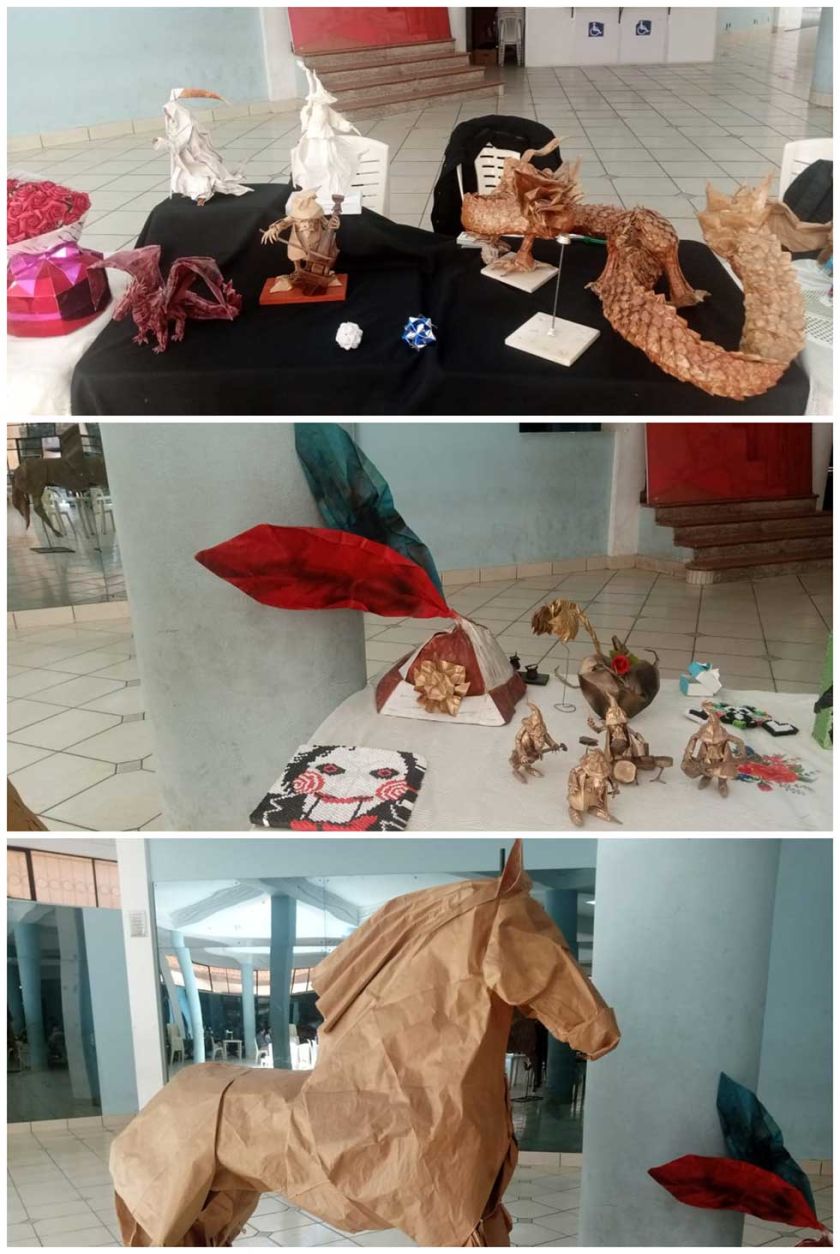 Promueven el arte del origami en la ciudad de Potosí