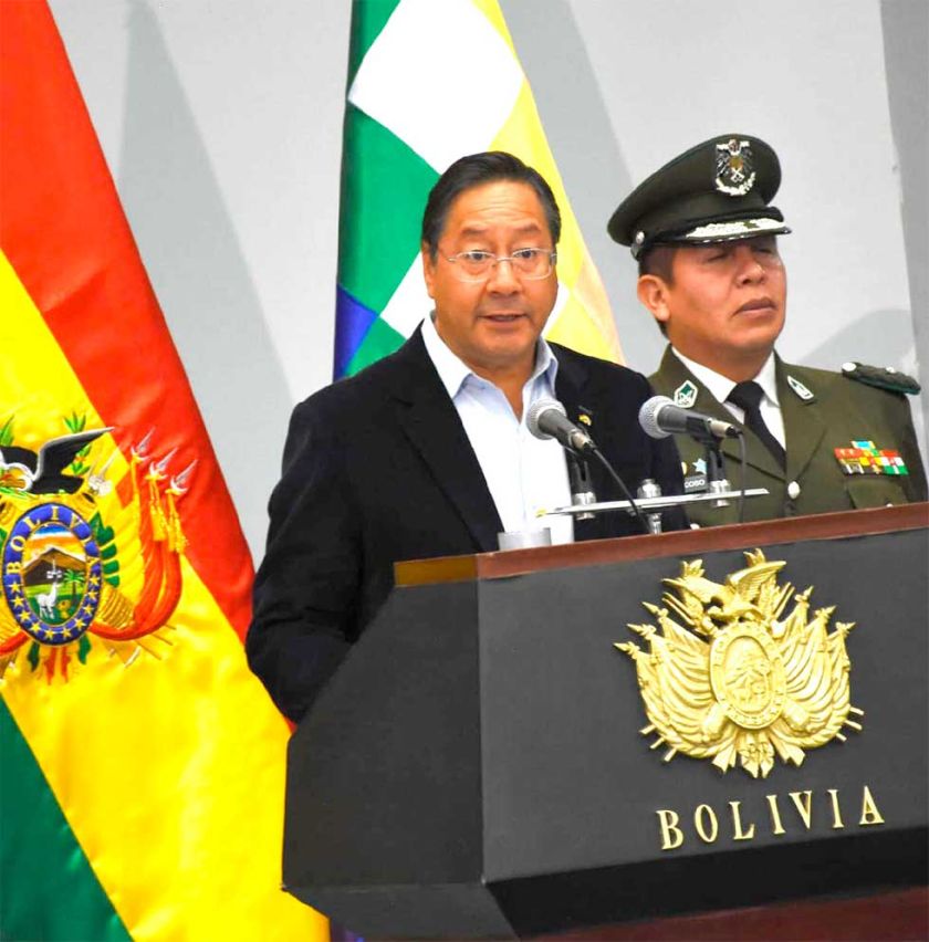Bolivia paga precio “descomunal” por combustibles: Arce