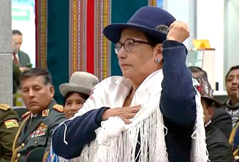 Celinda Sosa es posesionada como nueva Canciller de Bolivia