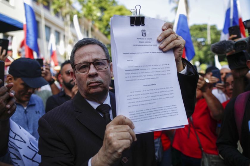 La Corte Suprema declara “inconstitucional” el contrato minero foco de la crisis en Panamá