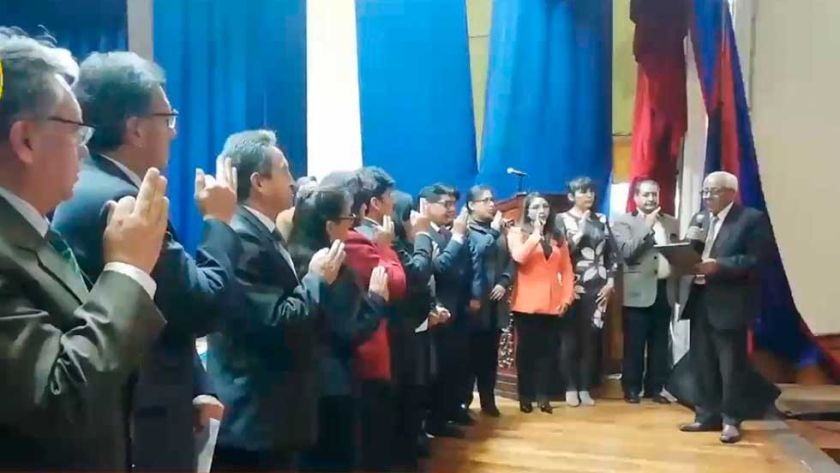 Camilo Vera asume la  dirigencia de la FUD UATF