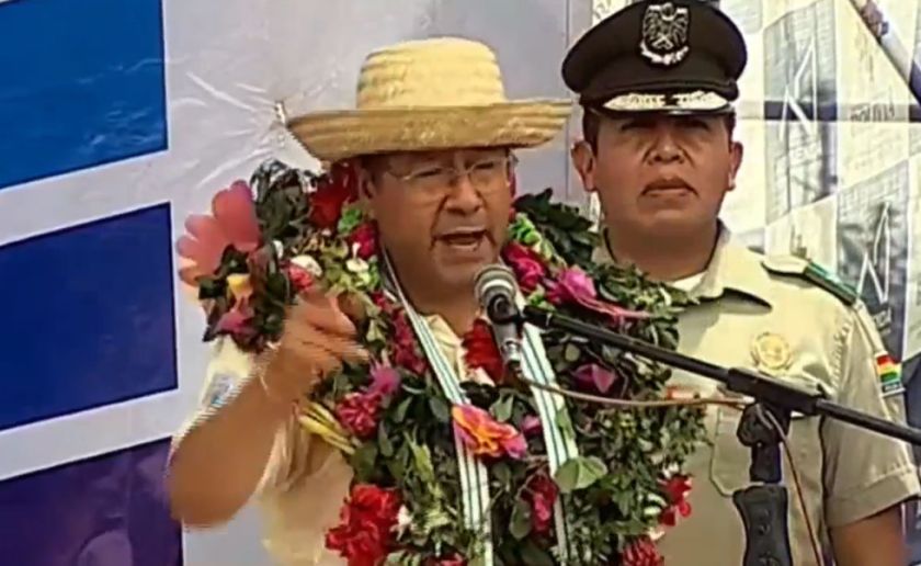 Presidente Arce asegura que está dispuesto a ir al revocatorio