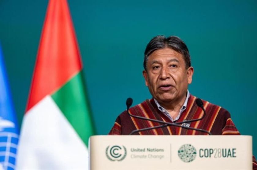 Bolivia culpa al Norte Global de la crisis climática