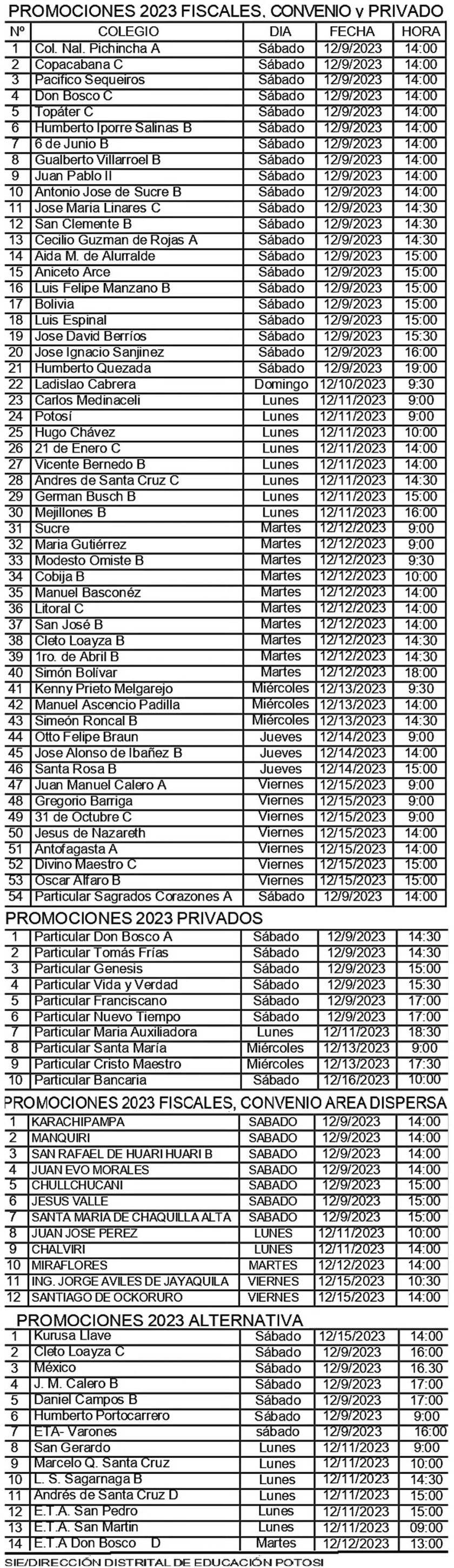 Los actos de promoción inician el 9 de diciembre