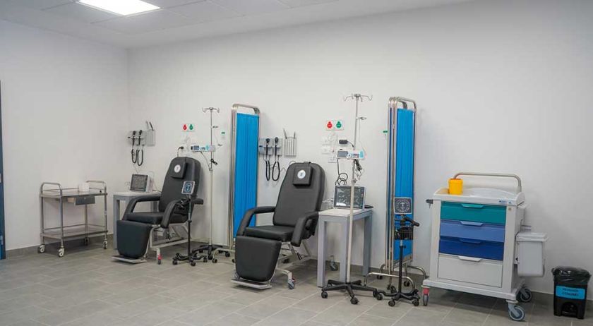 El Hospital Natalini ya atiende a pacientes en el área oncológica