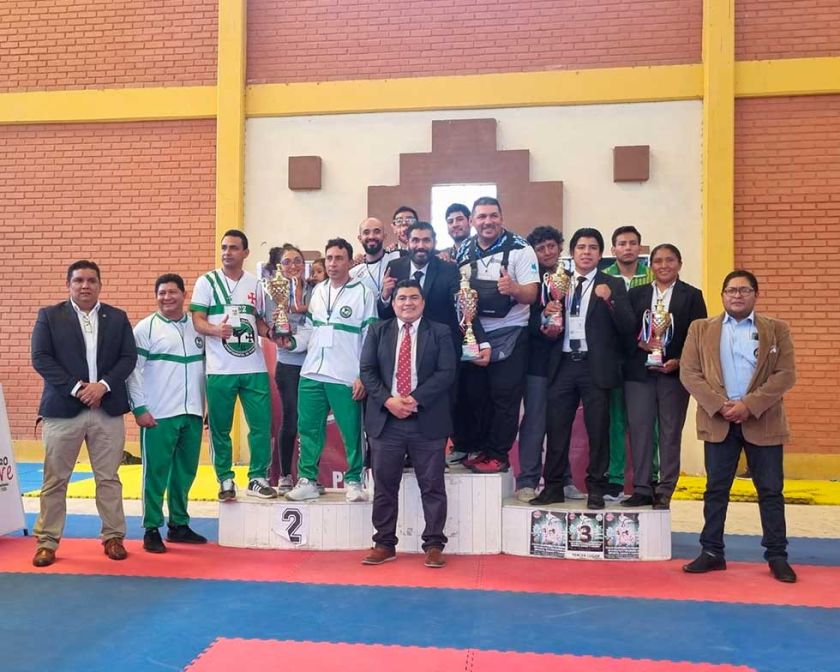 Cochabamba logra el título en karate