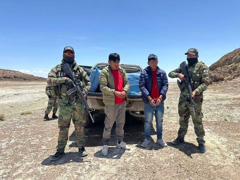 La Felcn decomisa "narcosacos" valuados en más de $us 358.110