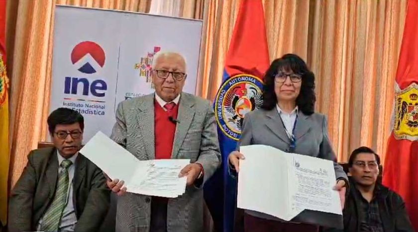 El INE impulsa el censo 2024 con el apoyo de la UATF de Potosí