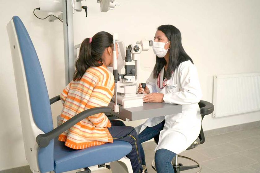 Destacan la asistencia infantil en campaña de salud en el hospital Natalini