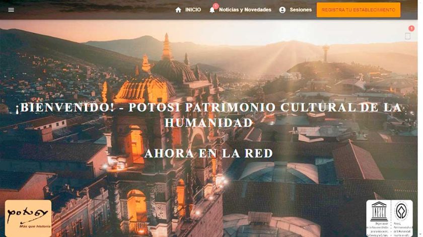 Alcaldía lanza página para promocionar toda la información turística de Potosí