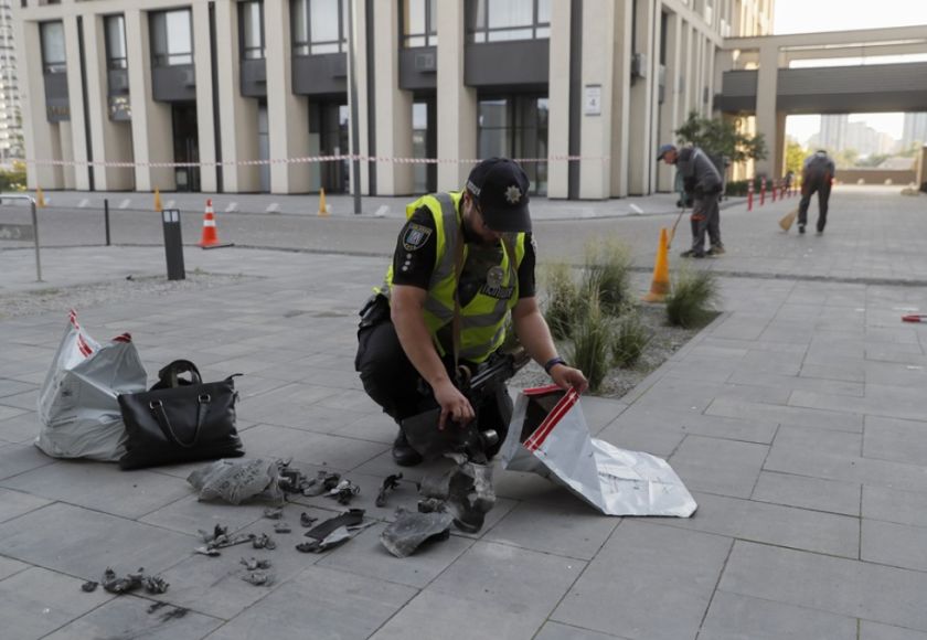 Rusia ataca Kiev por sexta vez este mes y lanza decenas de drones contra otras regiones de Ucrania