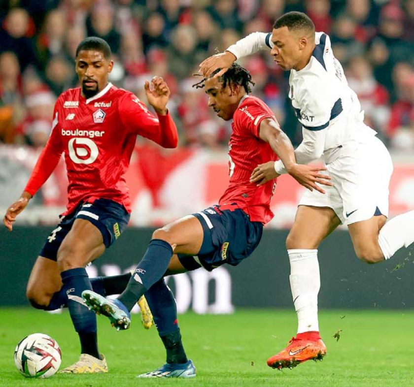 Jonathan David amarga  al PSG de Luis Enrique