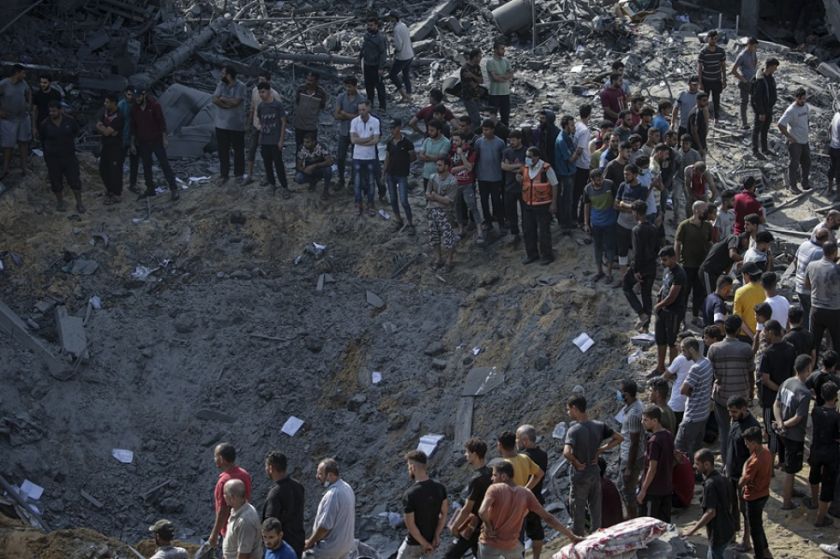 Reportan que hay al menos 100 muertos en el norte de Gaza en nuevos bombardeos israelíes