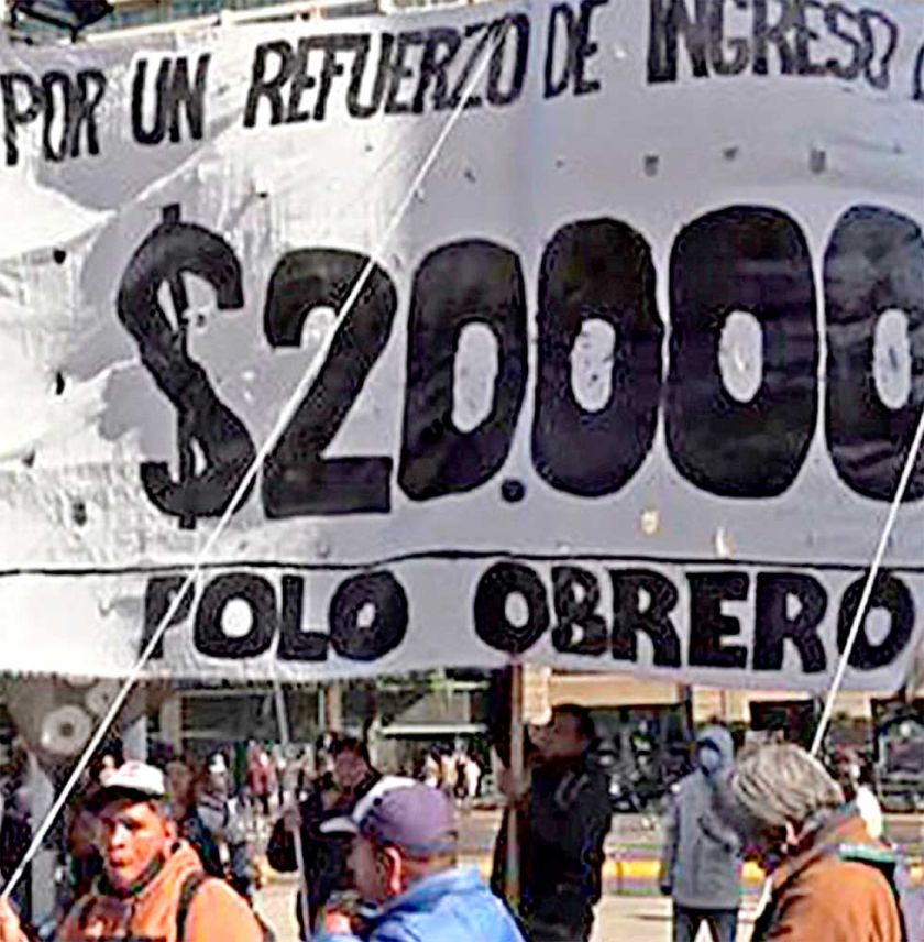 Milei habilita línea para denunciar a  dirigentes sociales