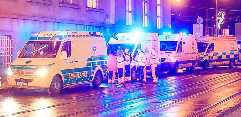 Un tiroteo en Praga deja 15 muertos y 24 heridos