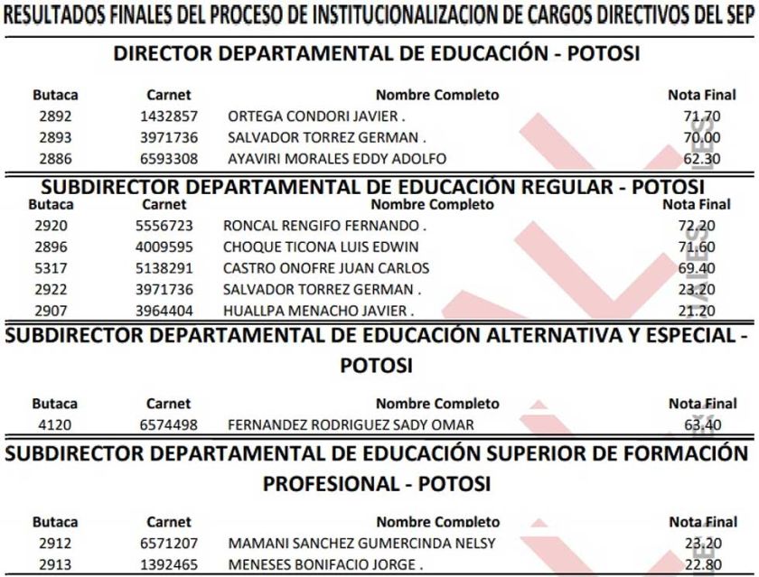 Javier Ortega Condori será director de Potosí