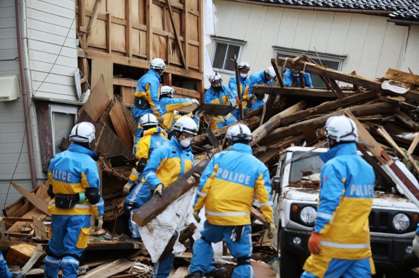 Seísmo en Japón: 82 muertos, 79 desaparecidos y poca esperanza de hallar supervivientes
