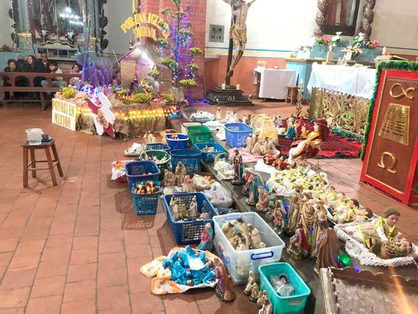 Las familias vivieron la tradicional misa de Reyes Magos con sus Niñitos en templos