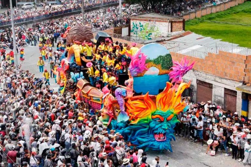 Colombia vivió con colorido y fiesta el Desfile Magno del carnaval de Pasto
