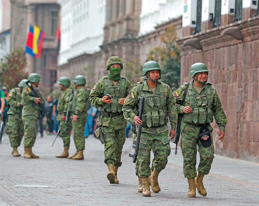 Ocho muertos en Ecuador tras una jornada de terror