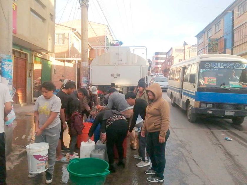 Potosí se encamina hacia una inminente carencia de agua