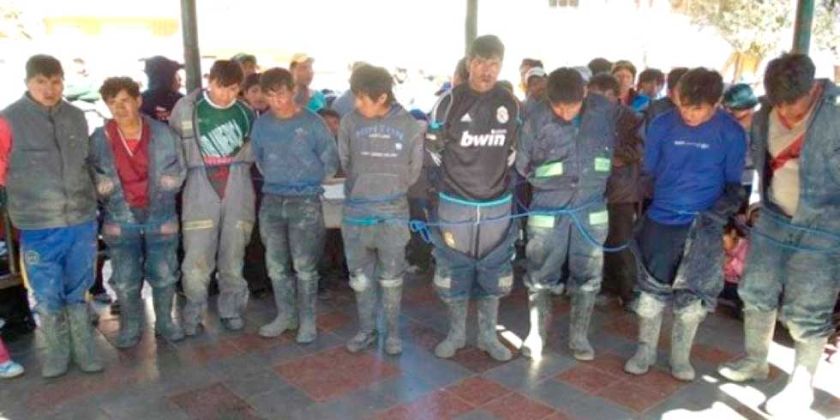 Los “jucus” son dolor de cabeza para los mineros que anuncian castigos