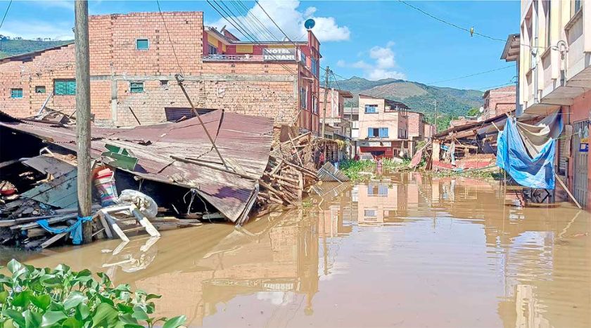 Senamhi declara alerta  en cinco departamentos