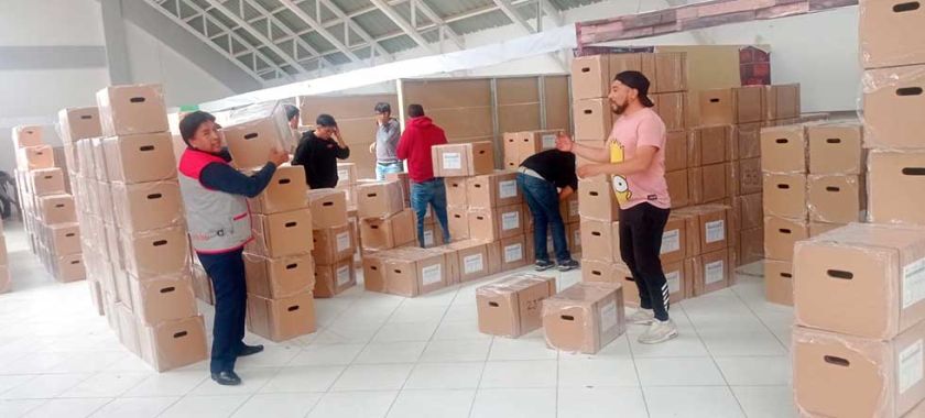 Potosí recibirá 7.542 cajas con material para el censo del 23 de marzo de 2024