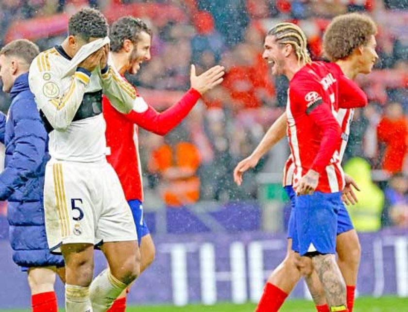 El Atlético se toma  revancha y elimina  al Real de la Copa