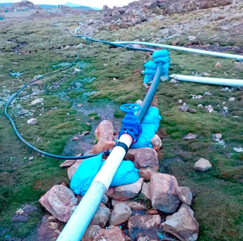 Comunarios impiden proyecto de agua para la ciudad de Potosí
