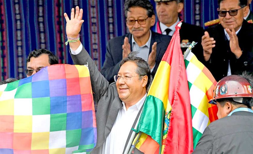 Arce advierte que los bloqueos buscan desestabilizarlo y acortar su mandato