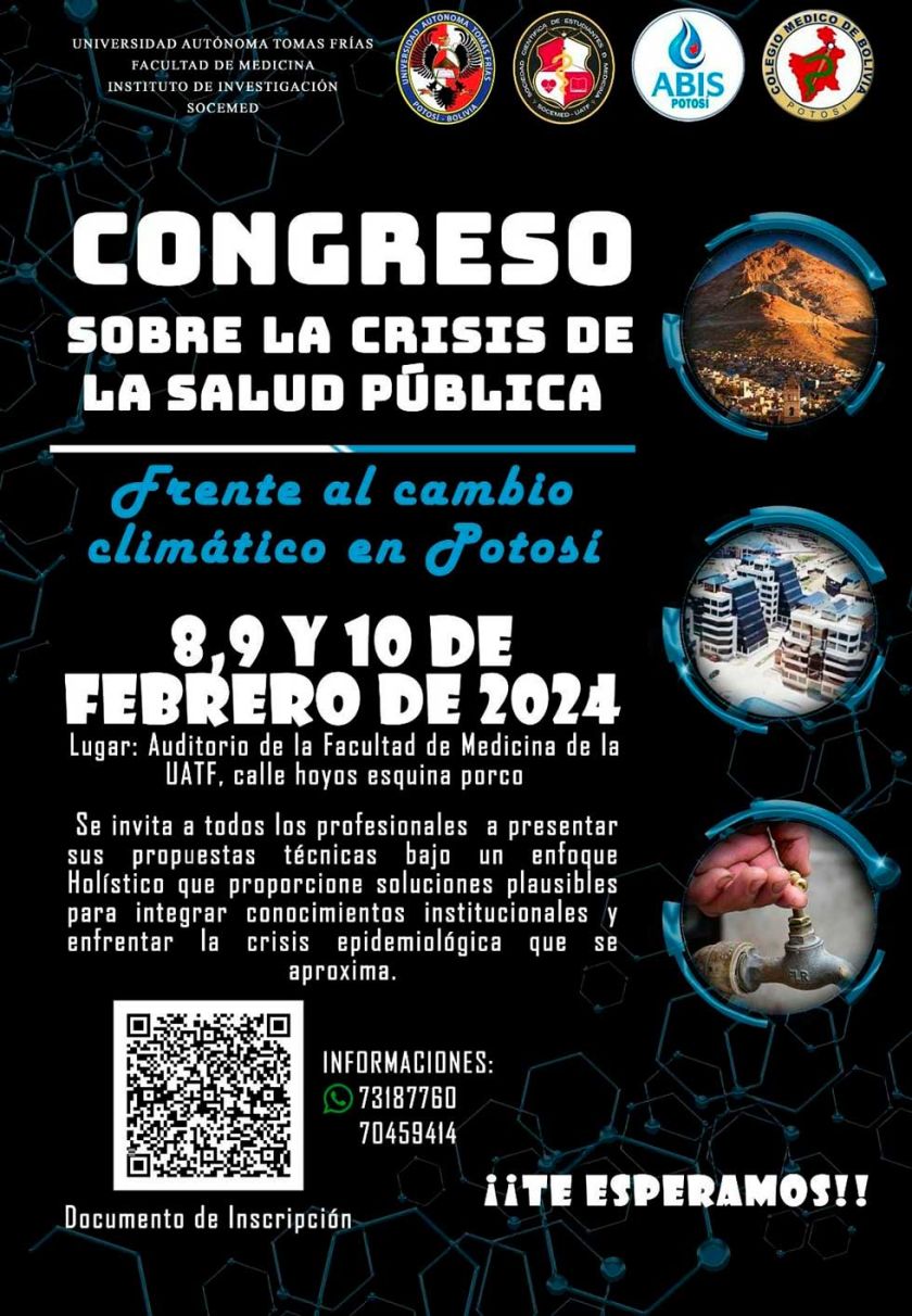 Facultad de Medicina llama a congreso sobre salud pública
