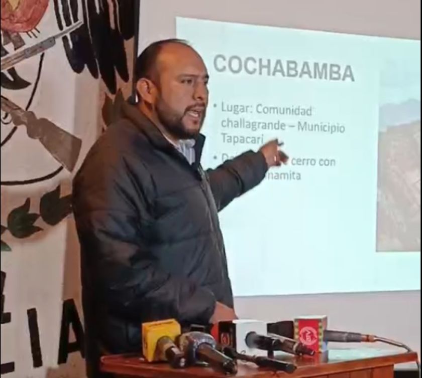 Gobierno confirma que hay tres policías heridos en el Departamento de Potosí