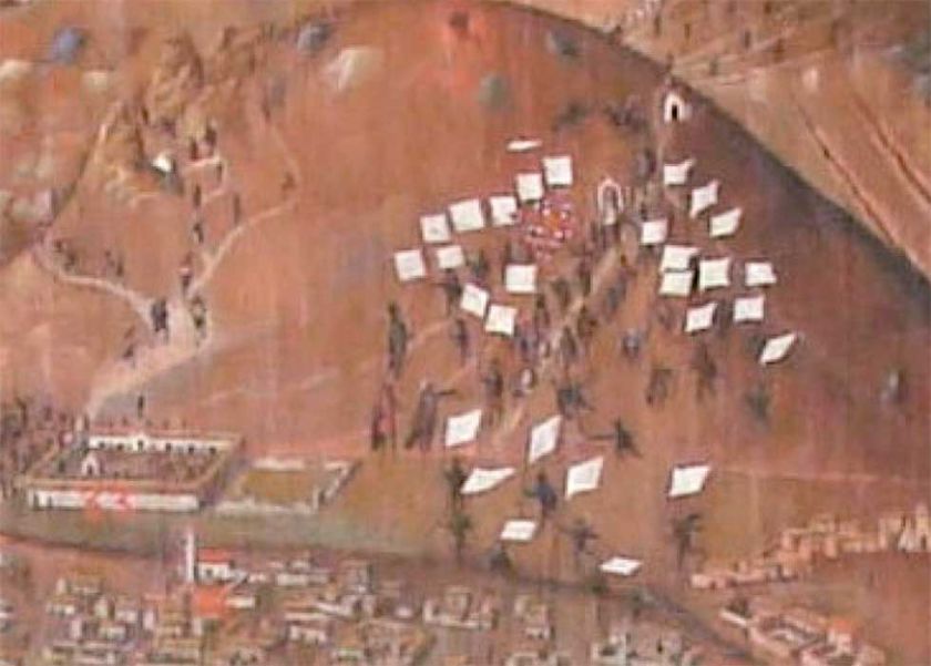 Antecedente del "Carnaval Minero" está en el cuadro de Gaspar Miguel de Berrío
