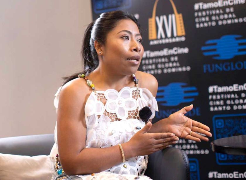 Yalitza Aparicio reivindica el papel del cine para avanzar en el camino de la integración