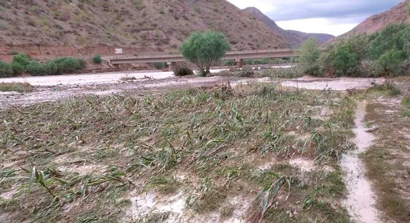 Potosí mantiene alerta naranja por el posible desborde de ríos