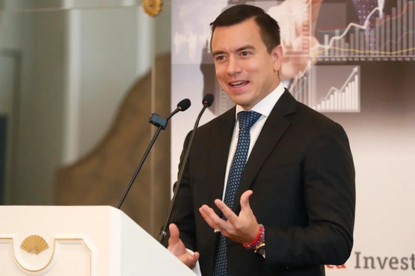 Noboa logra sacar adelante su iniciativa para subir el IVA en Ecuador del 12 % hasta el 15 %