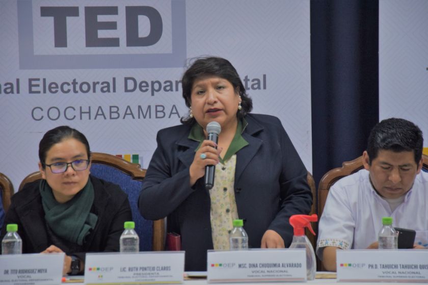 TSE prevé al menos 50 actividades y presupuesto Bs 183 millones para las elecciones judiciales