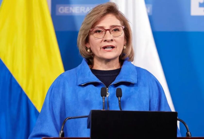 La nueva fiscala general encargada de Colombia asume en medio de tensiones con el Gobierno