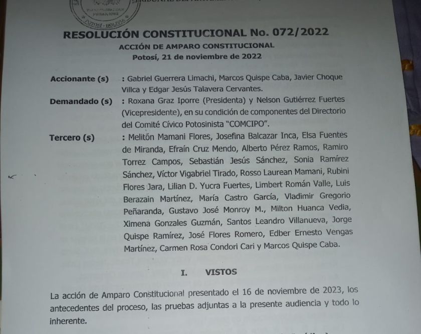 Resolución de la justicia potosina revela que la presidencia de Borht en Comcipo sería ilegal